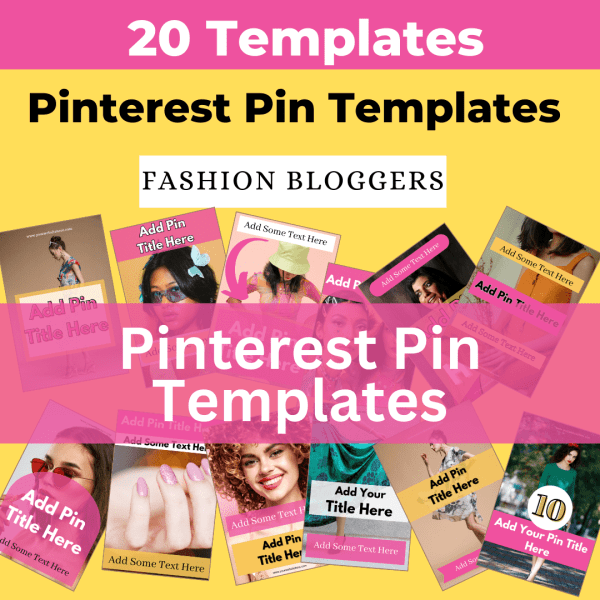 pinterest pin canva templates