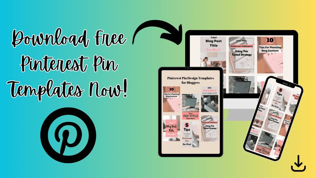 FREE pINTEREST PIN TEMPLATES