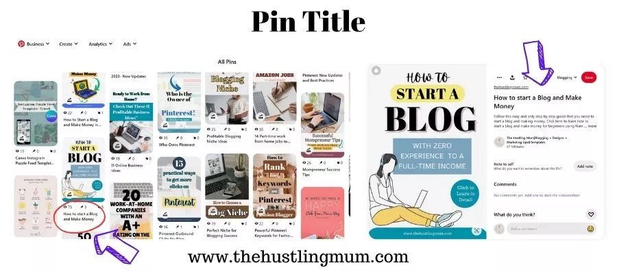 Pin Title