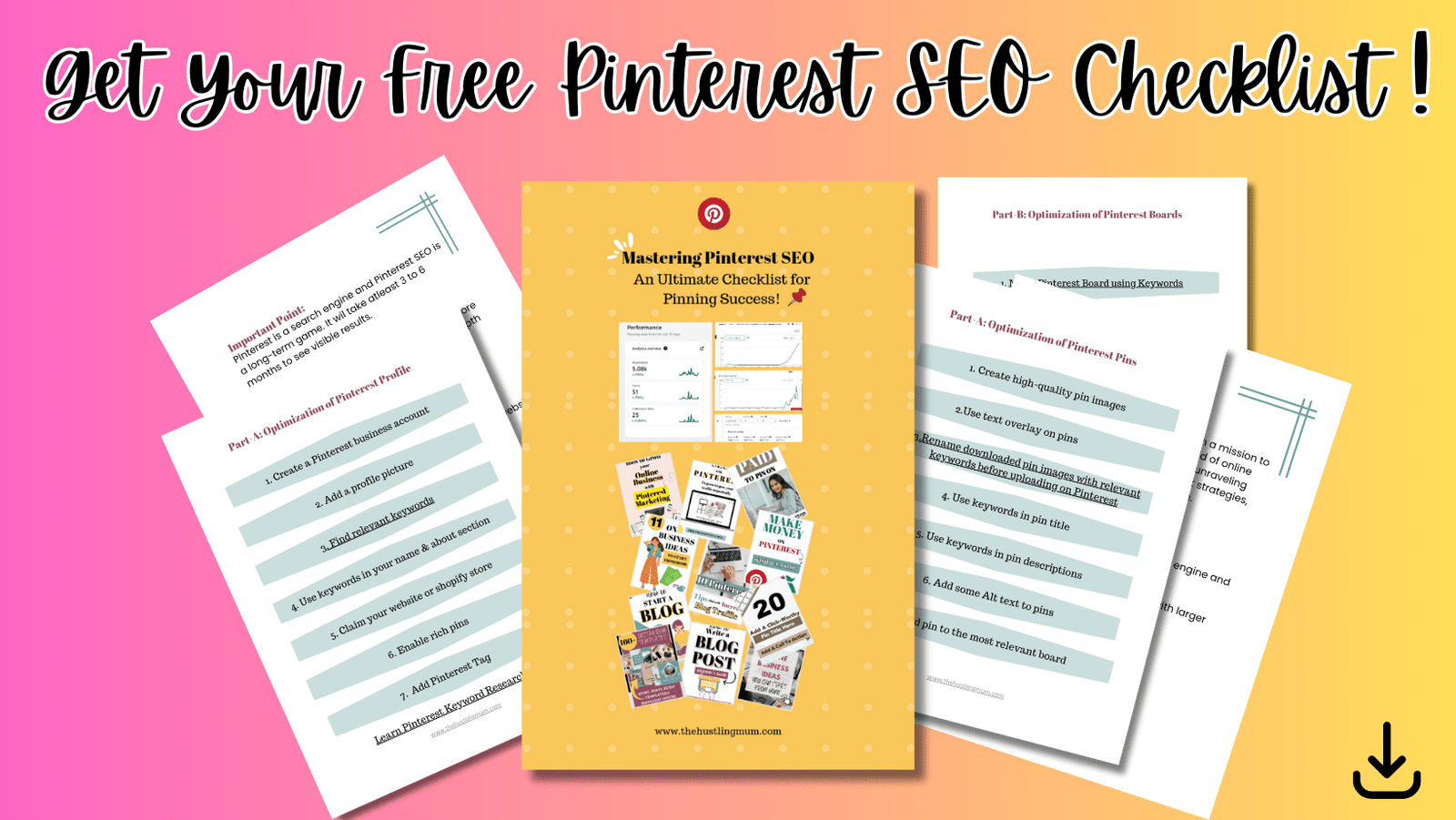 Don't Miss Out On Pinterest Traffic - Download Your Pinterest SEO ...