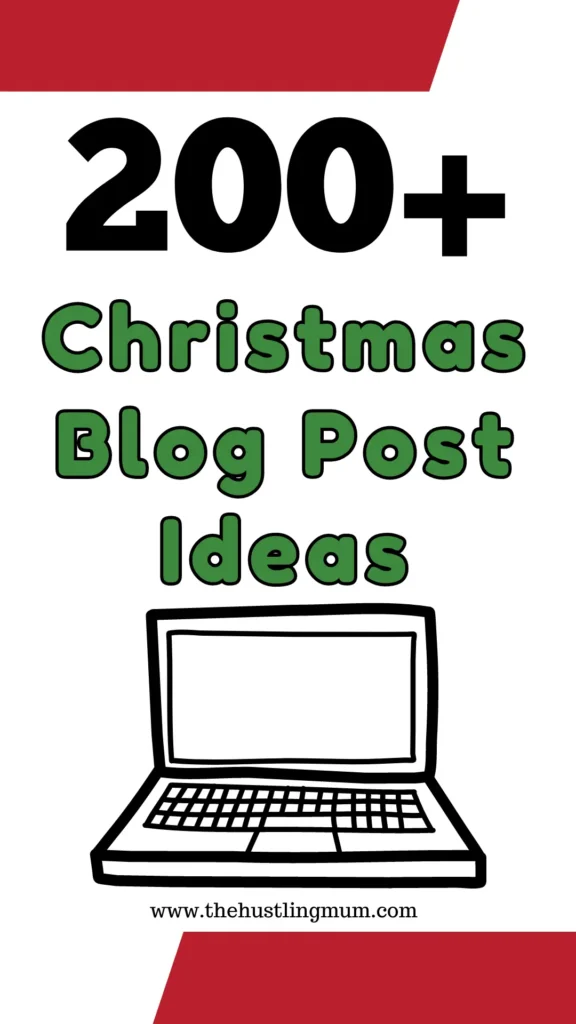 List of Christams blog post ideas