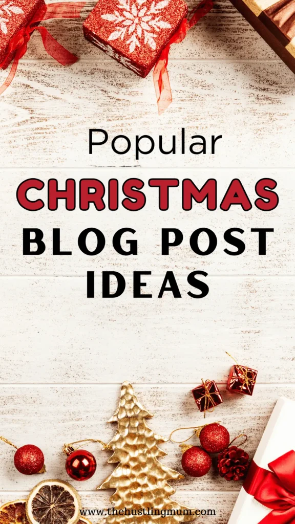 Christmas blog posts