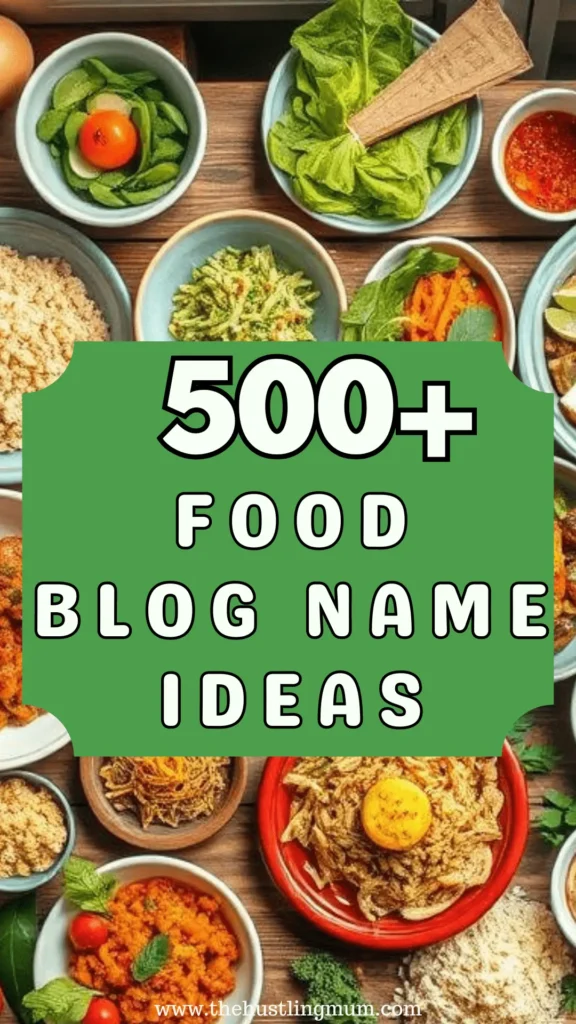 creative food blog names