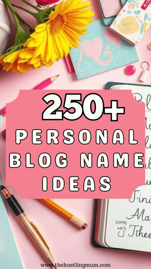 personal blog name ideas