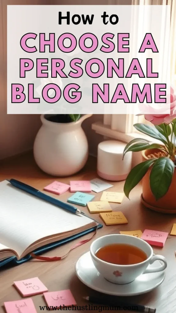 how to choose a personal blog name