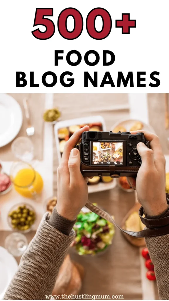 food blog name ideas list