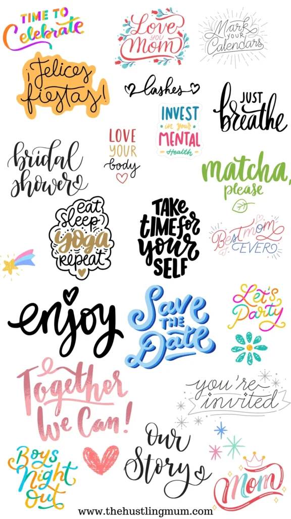 cursive fonts in canva