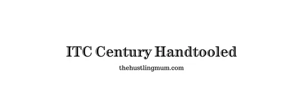 itc century handtooled