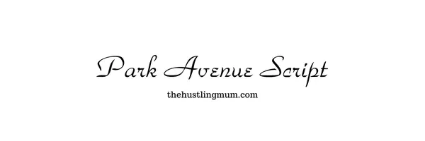 park avenue script