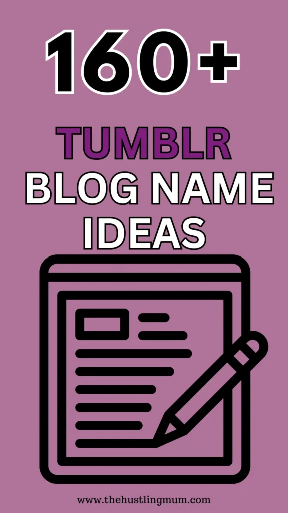 tumblr blog names list