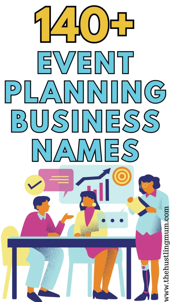 event planning business name list