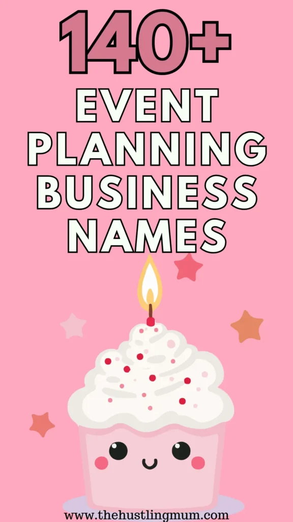 event planning business name ideas