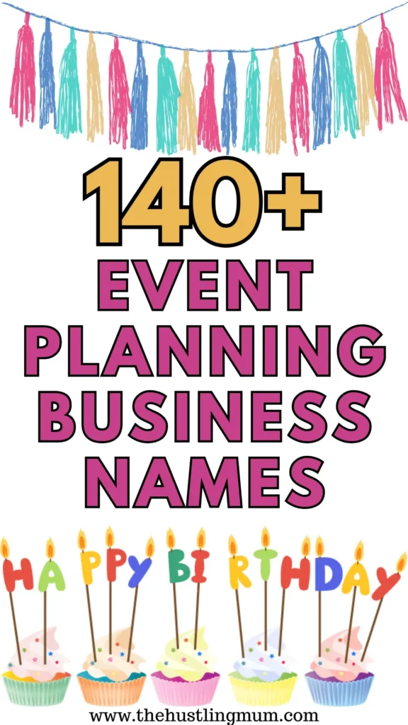 event planning business names