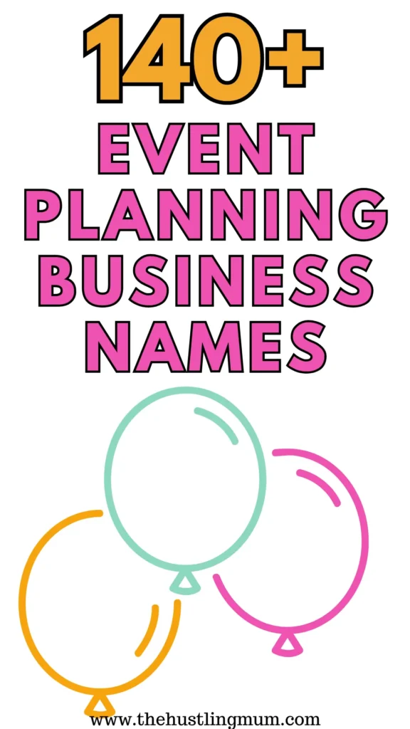 event planning business names