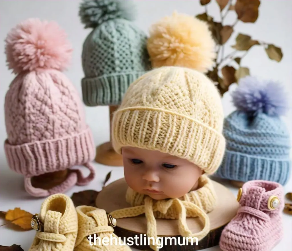 handmade knitted baby clothes