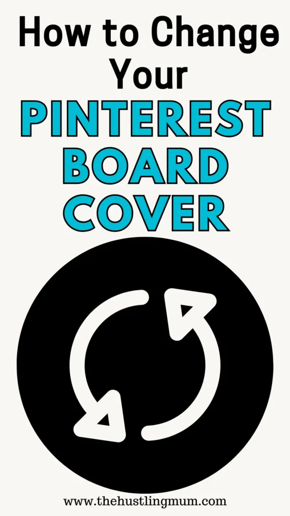 change your pinterest board cover