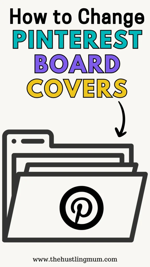 how to change pinterest board covers