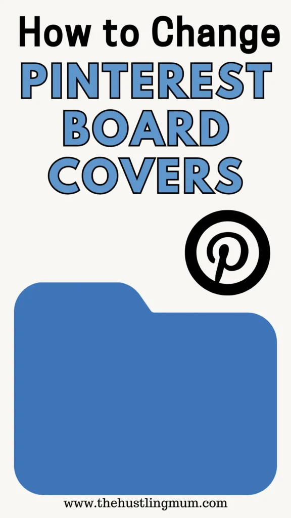 how to change Pinterest board cover