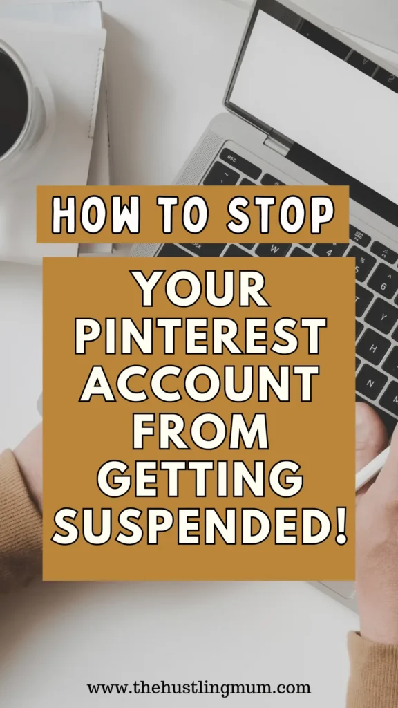 how to reactivate suspended Pinterest account