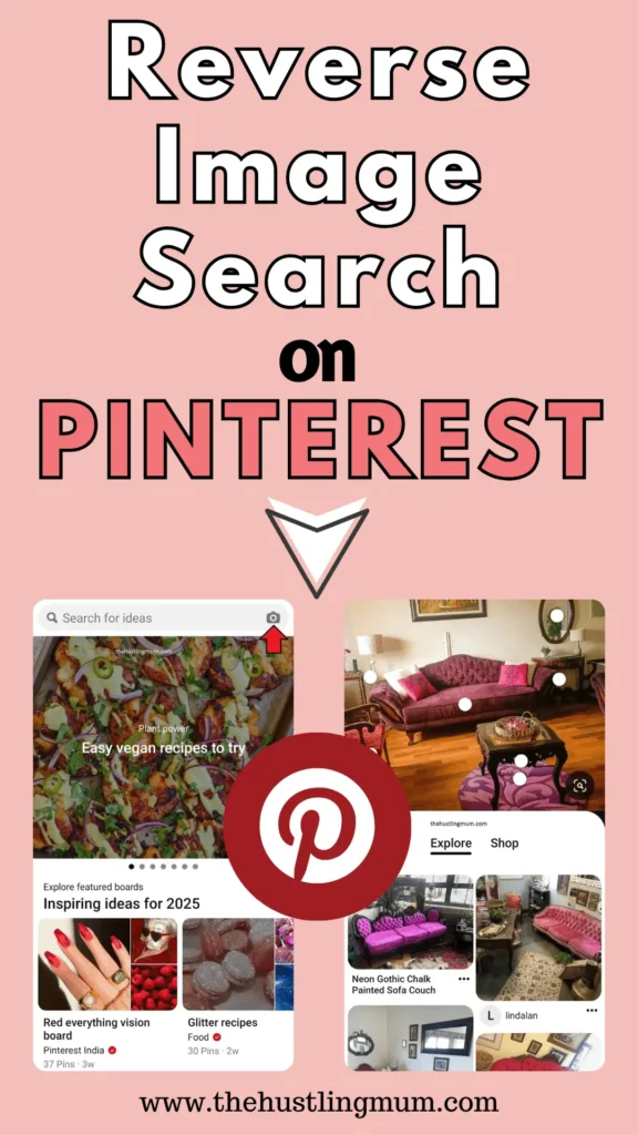 reverse image search on Pinterest