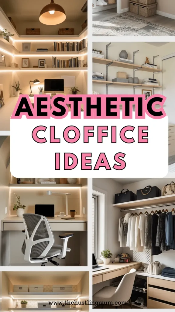 aesthetic cloffice ideas