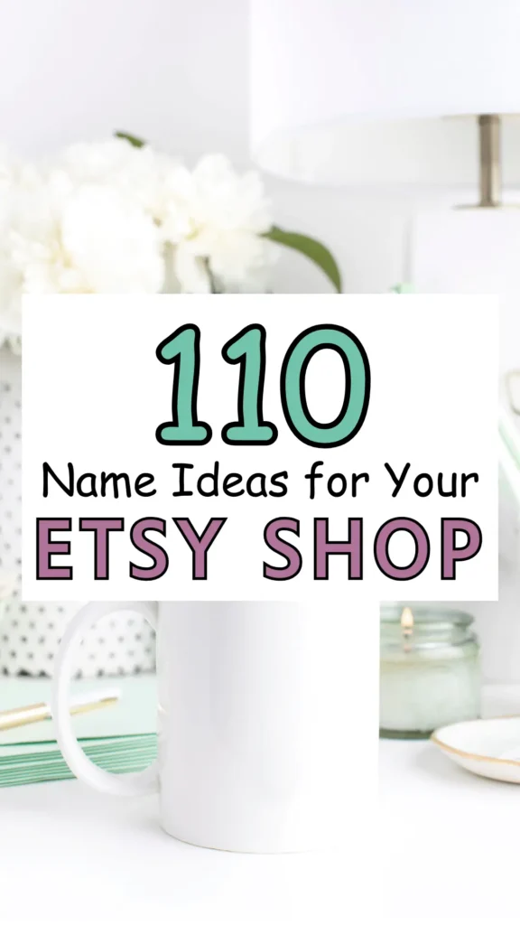 Etsy shop name ideas