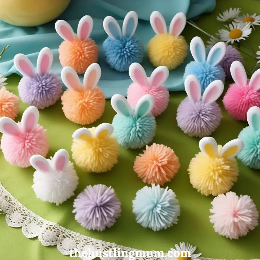 pom pom bunnies