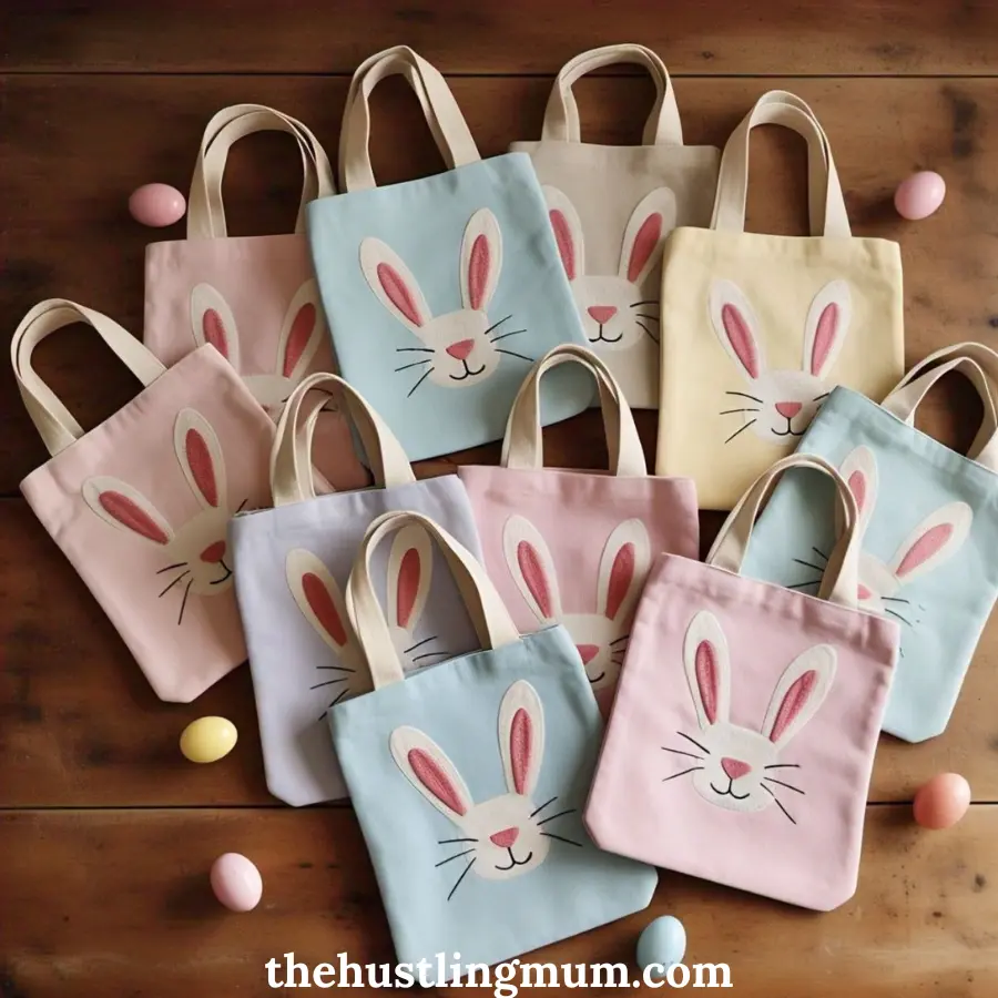 easter themed tote bags