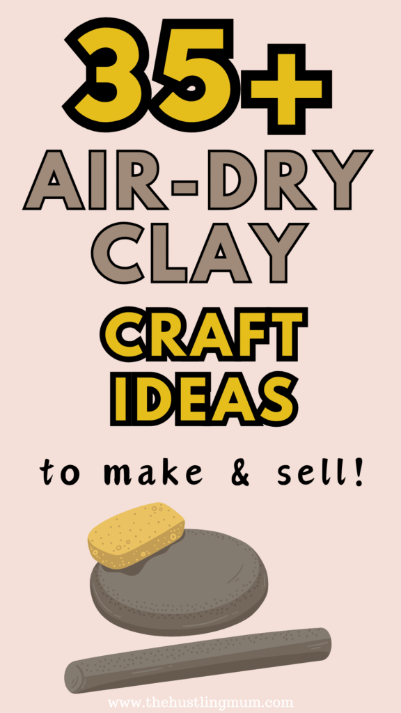 Air-dry clay crafts