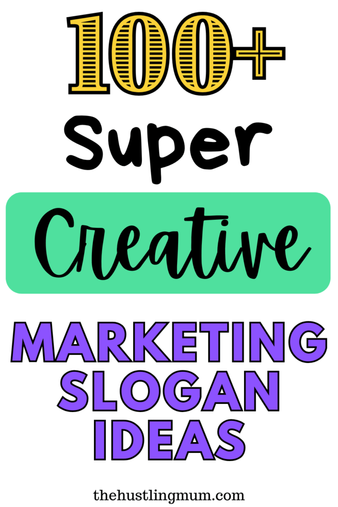 catchy marketing slogans