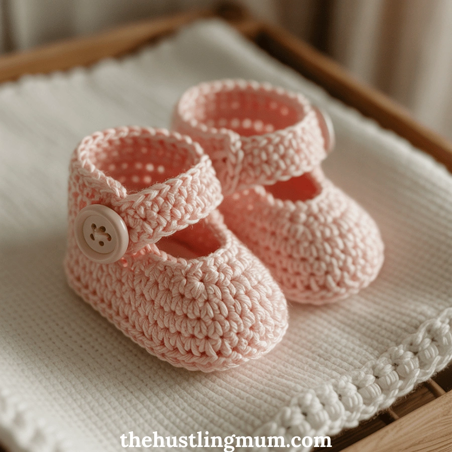 crochet baby booties