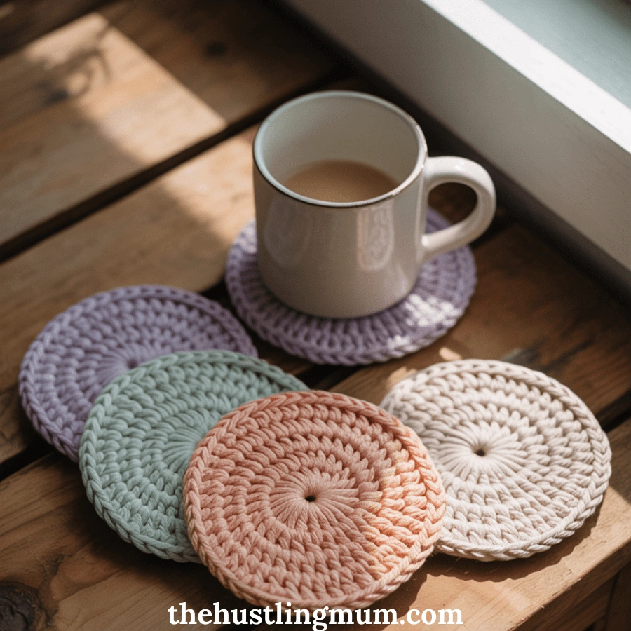 crochet coasters