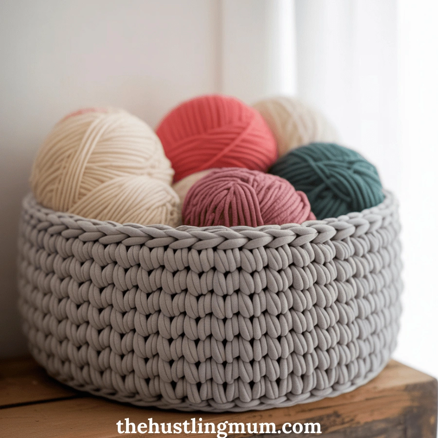 crochet basket