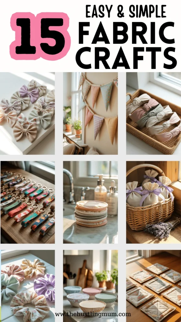 fabric crafts to make and sell