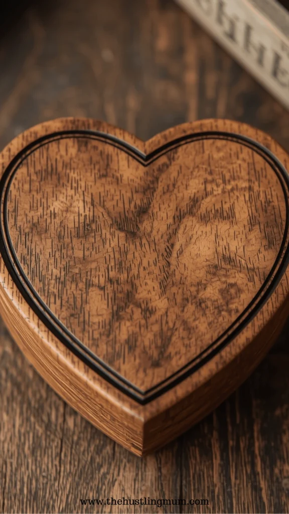 valentine wooden box
