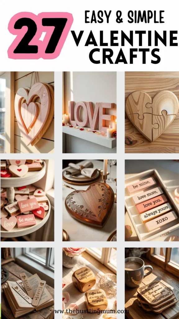 Valentine wood crafts