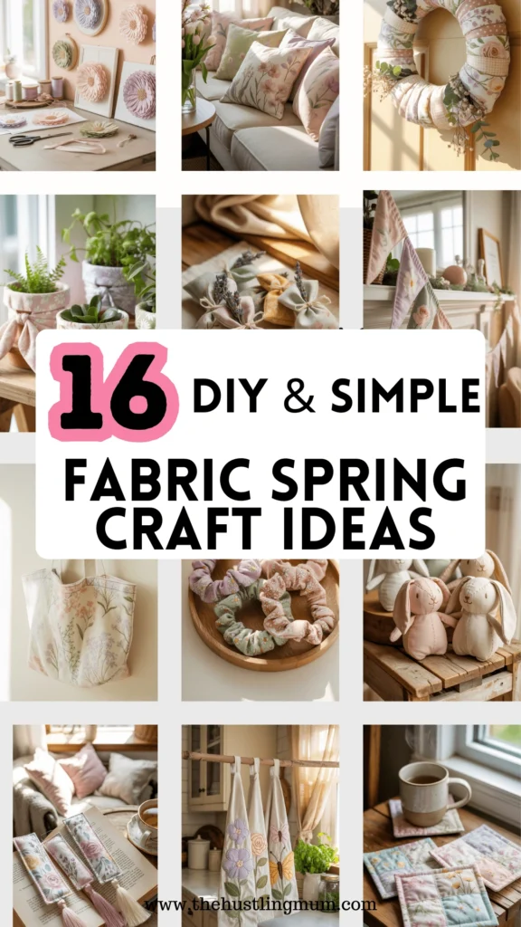 spring fabric craft ideas