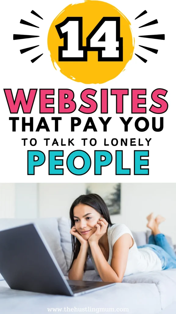 get paid to talk to lonely people