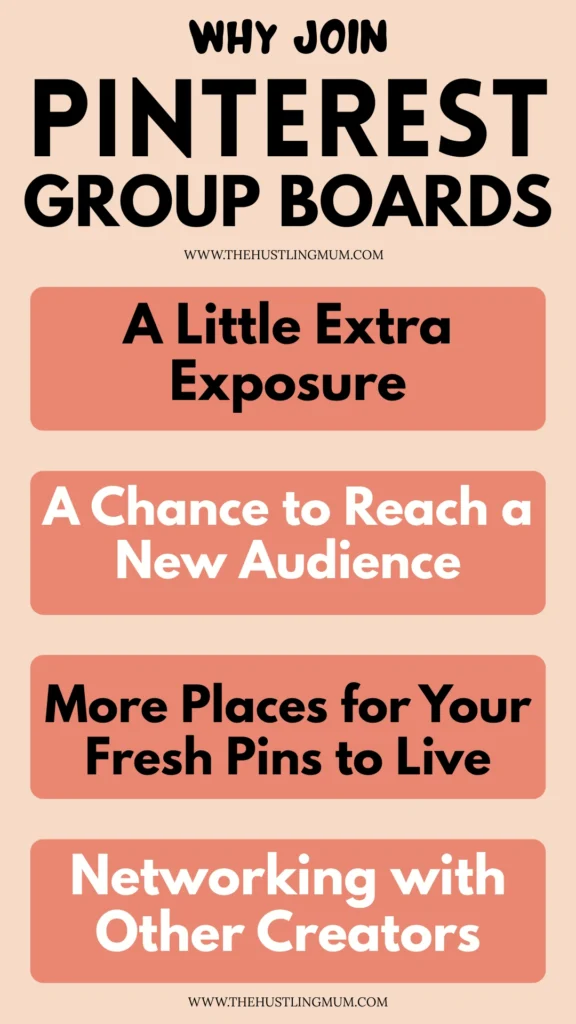 why join group boards