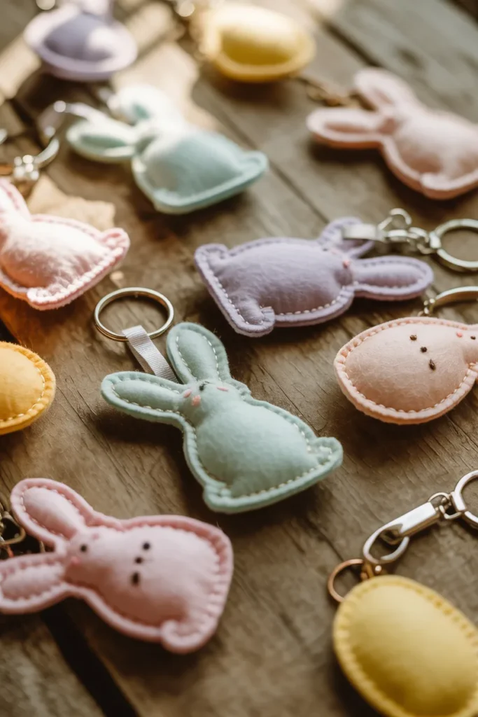 easter themed keychains