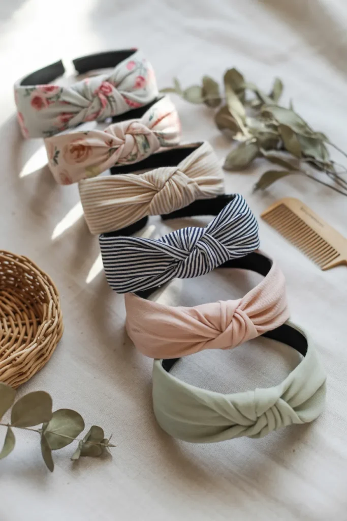 fabric scrap headbands