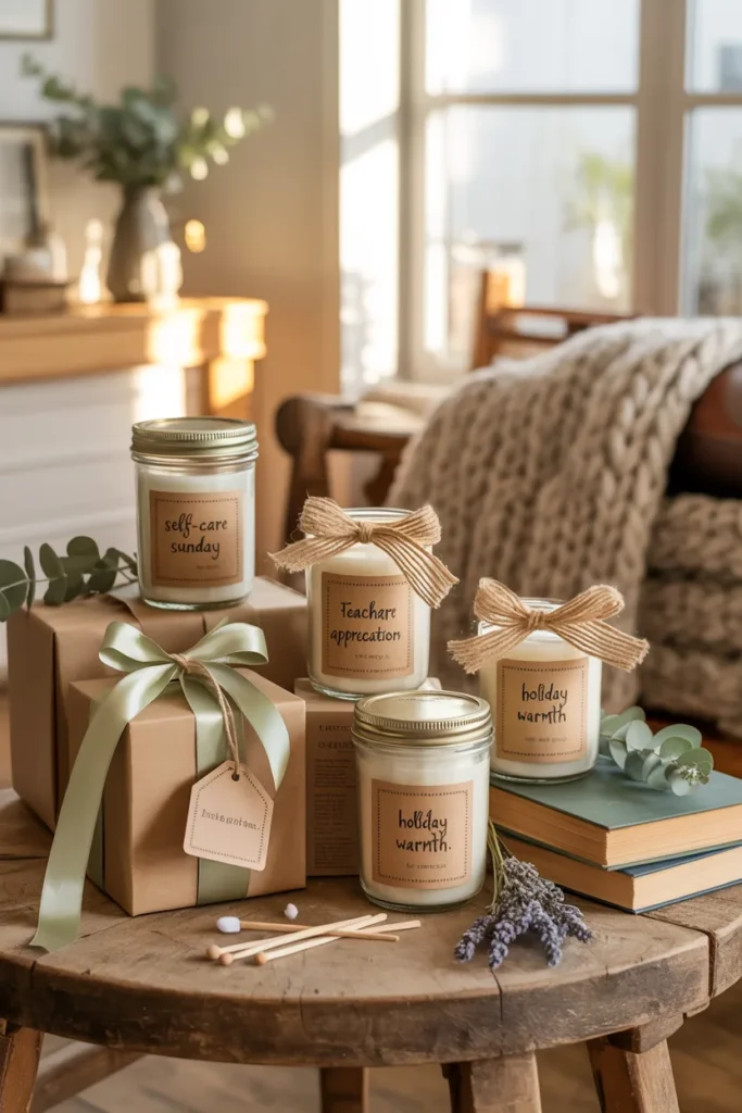 personalized candles