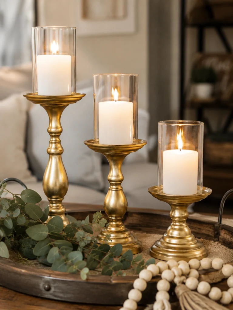 diy candle holder