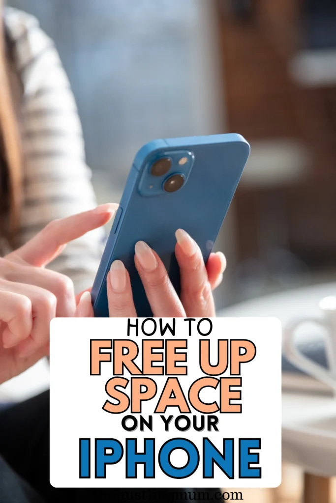 how to free up space on an iphone