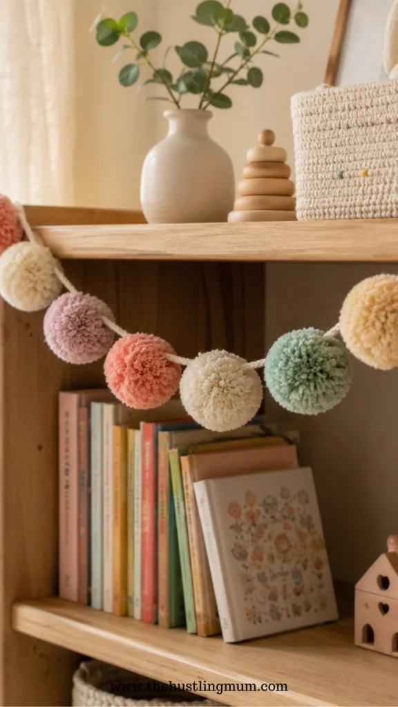 YARN POM POM GARLAND