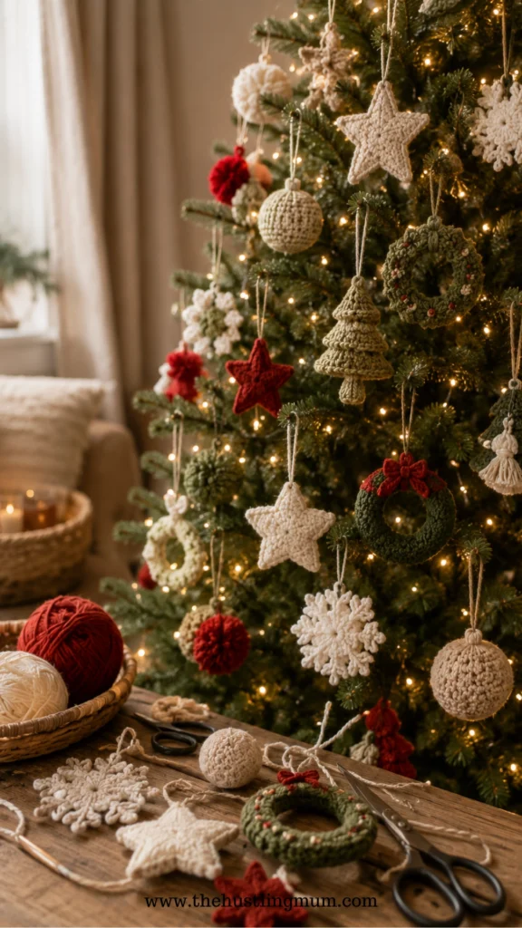 YARN CHRISTMAS CRAFTS