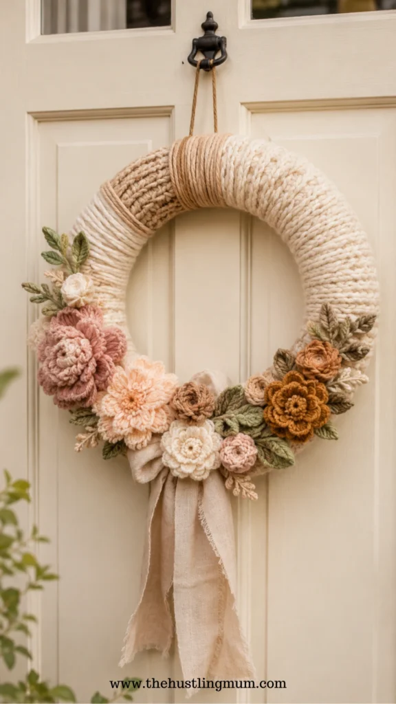 YARN WREATHS