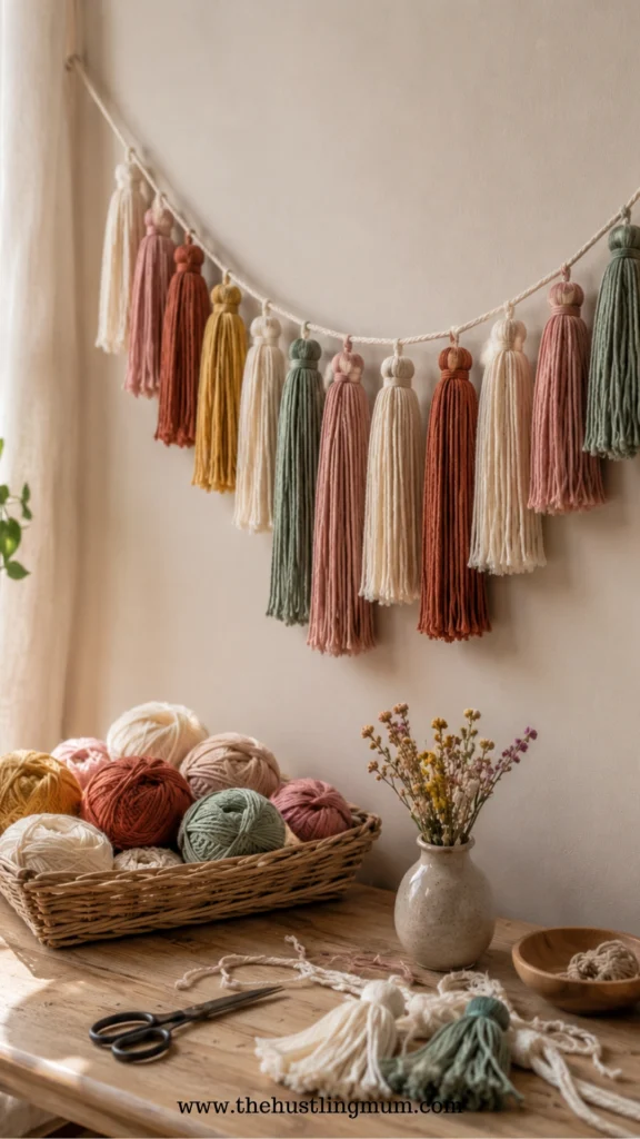YARN TASSEL GARLAND