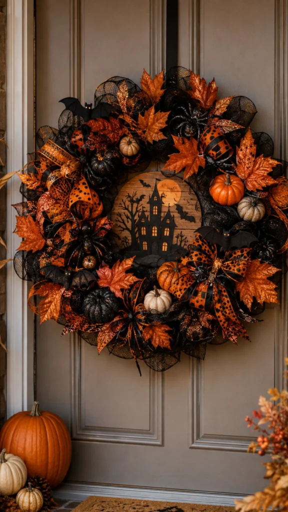 halloween wreath to sell