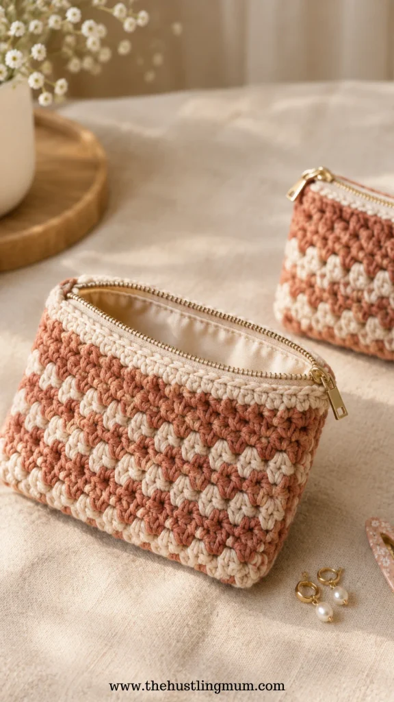 crochet pouches